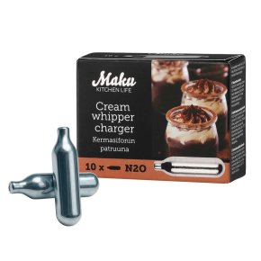 Maku Patroner till Gräddsifon N2O säljes styckvis