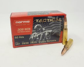 Norma Tactical 308 Win FMJ