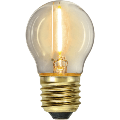 E27 LED klot soft glow 70lm- 350lm