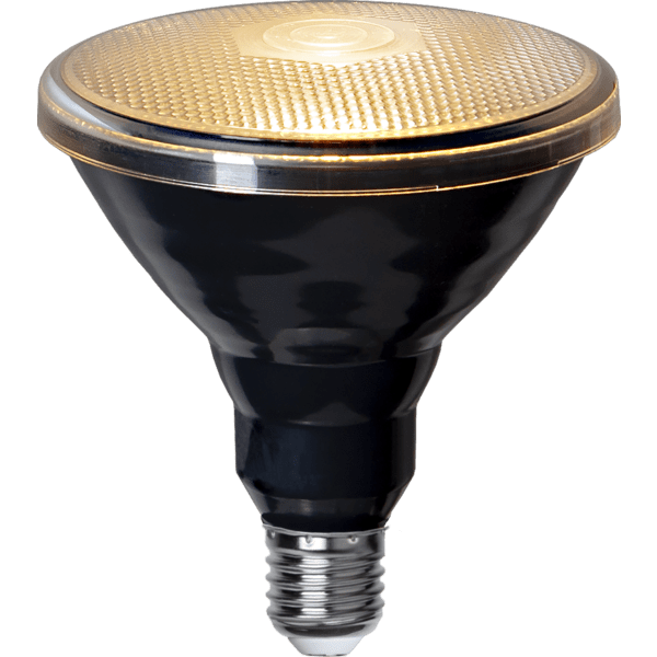 LED-LAMPA E27 PAR38 SPOTLIGHT OUTDOOR svart