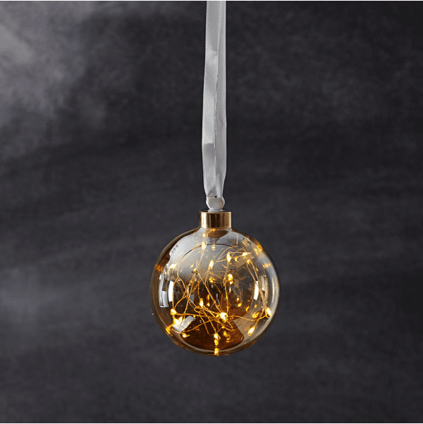 Glow Amber Glassball