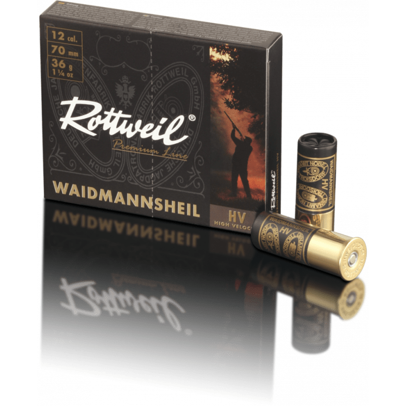 ROTTWEIL 12/70 36 G 3,7 MM WAIDMANNSHEILHV 10 STK us2